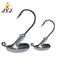 10PCS/Lot 3.5g 5g 7g 10g 14g Tumbler Head Hook Jig Bait Fishing Hook For Soft Lure Fishing Tackle fishing tackle accessorie