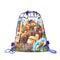1pcs Disney Non-woven Fabrics Kid Favor Travel Pouch Storage Clothes Shoes Bags Cotton Drawstring Bags School Portable Backpack