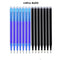 0.7mm Magic Erasable Pen Press Gel Pen Set 8 Colors Erasable Refill Rod Gel Ink Stationery Retractable Pens Washable Handle Rod