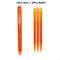 0.7mm Magic Erasable Pen Press Gel Pen Set 8 Colors Erasable Refill Rod Gel Ink Stationery Retractable Pens Washable Handle Rod