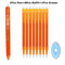 0.7mm Magic Erasable Pen Press Gel Pen Set 8 Colors Erasable Refill Rod Gel Ink Stationery Retractable Pens Washable Handle Rod