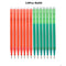 0.7mm Magic Erasable Pen Press Gel Pen Set 8 Colors Erasable Refill Rod Gel Ink Stationery Retractable Pens Washable Handle Rod