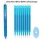 0.7mm Magic Erasable Pen Press Gel Pen Set 8 Colors Erasable Refill Rod Gel Ink Stationery Retractable Pens Washable Handle Rod