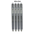 0.7mm Magic Erasable Pen Press Gel Pen Set 8 Colors Erasable Refill Rod Gel Ink Stationery Retractable Pens Washable Handle Rod