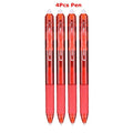 0.7mm Magic Erasable Pen Press Gel Pen Set 8 Colors Erasable Refill Rod Gel Ink Stationery Retractable Pens Washable Handle Rod