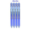 0.7mm Magic Erasable Pen Press Gel Pen Set 8 Colors Erasable Refill Rod Gel Ink Stationery Retractable Pens Washable Handle Rod