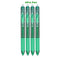 0.7mm Magic Erasable Pen Press Gel Pen Set 8 Colors Erasable Refill Rod Gel Ink Stationery Retractable Pens Washable Handle Rod