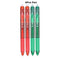 0.7mm Magic Erasable Pen Press Gel Pen Set 8 Colors Erasable Refill Rod Gel Ink Stationery Retractable Pens Washable Handle Rod
