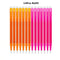 0.7mm Magic Erasable Pen Press Gel Pen Set 8 Colors Erasable Refill Rod Gel Ink Stationery Retractable Pens Washable Handle Rod