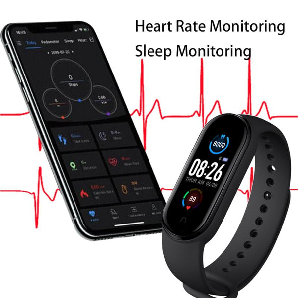 2021 Smart Band Waterproof Sport Smart Watch Men Woman Blood Pressure Heart Rate Monitor Fitness Bracelet For Android IOS