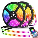 LED Strip Lights Bluetooth Control 5V RGB 2835 USB Flexible Lamp Tape Ribbon Diode For Festival Bedroom Luces TV Desk Decor Luz