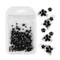 2g/Bag 3D Pink Flower Nail Art Jewelry Mixed Size Steel Ball Nail Supplies For Professional Accessories For DIY Manicure Design
