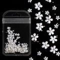 2g/Bag 3D Pink Flower Nail Art Jewelry Mixed Size Steel Ball Nail Supplies For Professional Accessories For DIY Manicure Design
