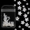 2g/Bag 3D Pink Flower Nail Art Jewelry Mixed Size Steel Ball Nail Supplies For Professional Accessories For DIY Manicure Design