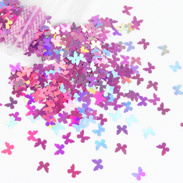 2g/Bag 3D Pink Flower Nail Art Jewelry Mixed Size Steel Ball Nail Supplies For Professional Accessories For DIY Manicure Design
