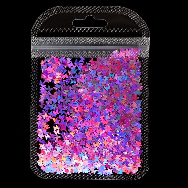 2g/Bag 3D Pink Flower Nail Art Jewelry Mixed Size Steel Ball Nail Supplies For Professional Accessories For DIY Manicure Design