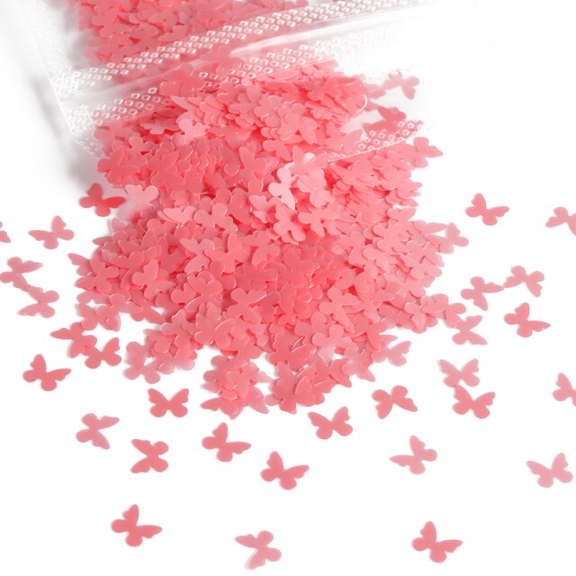 2g/Bag 3D Pink Flower Nail Art Jewelry Mixed Size Steel Ball Nail Supplies For Professional Accessories For DIY Manicure Design