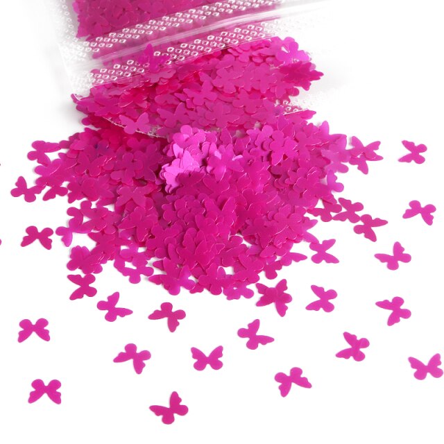 2g/Bag 3D Pink Flower Nail Art Jewelry Mixed Size Steel Ball Nail Supplies For Professional Accessories For DIY Manicure Design