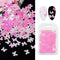 2g/Bag 3D Pink Flower Nail Art Jewelry Mixed Size Steel Ball Nail Supplies For Professional Accessories For DIY Manicure Design