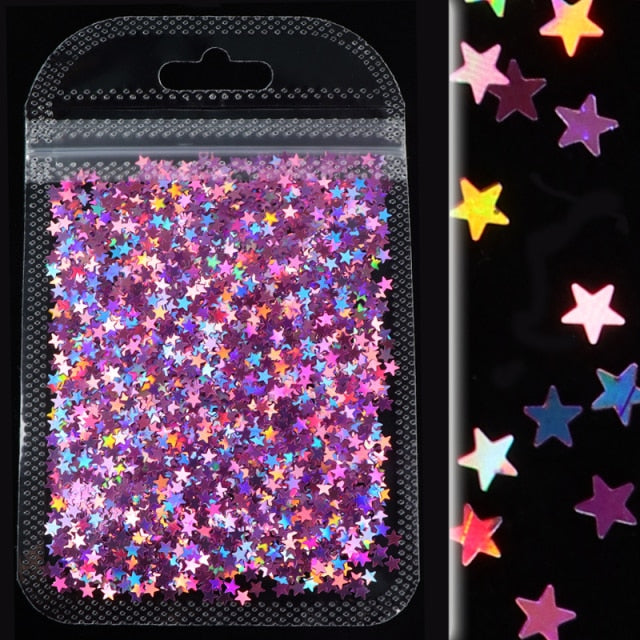2g/Bag 3D Pink Flower Nail Art Jewelry Mixed Size Steel Ball Nail Supplies For Professional Accessories For DIY Manicure Design