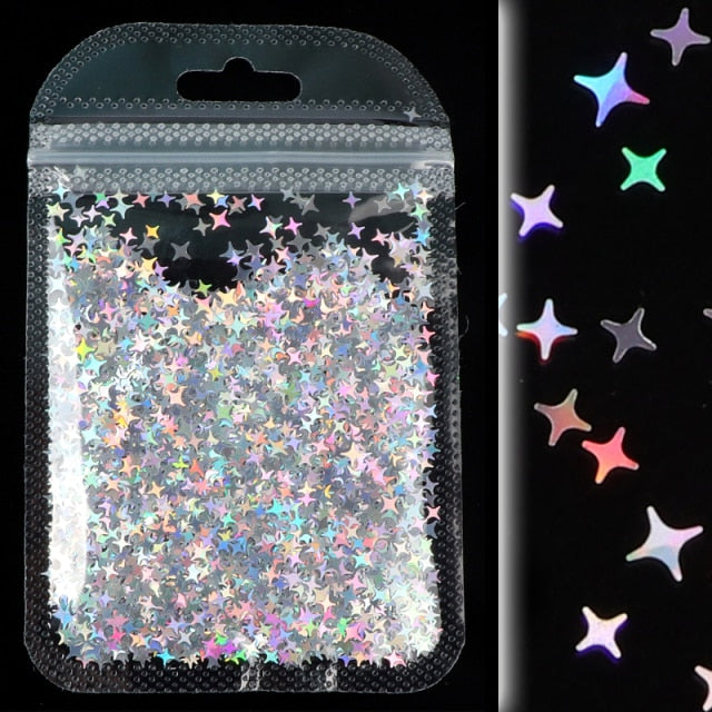 2g/Bag 3D Pink Flower Nail Art Jewelry Mixed Size Steel Ball Nail Supplies For Professional Accessories For DIY Manicure Design