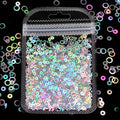 2g/Bag 3D Pink Flower Nail Art Jewelry Mixed Size Steel Ball Nail Supplies For Professional Accessories For DIY Manicure Design