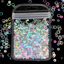 2g/Bag 3D Pink Flower Nail Art Jewelry Mixed Size Steel Ball Nail Supplies For Professional Accessories For DIY Manicure Design