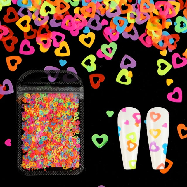 2g/Bag 3D Pink Flower Nail Art Jewelry Mixed Size Steel Ball Nail Supplies For Professional Accessories For DIY Manicure Design