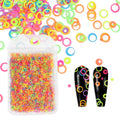 2g/Bag 3D Pink Flower Nail Art Jewelry Mixed Size Steel Ball Nail Supplies For Professional Accessories For DIY Manicure Design