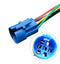 16mm Metal Push Button Switch Ring Lamp Power Symbol Buttons Waterproof  LED Light Self-lock Self-reset  1NO1NC