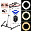 26CM Photography Lighting Phone Ringlight Tripod Stand Photo Led Selfie Remote Fill Ring Light Lamp Video Youtube Live COOK