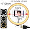 26CM Photography Lighting Phone Ringlight Tripod Stand Photo Led Selfie Remote Fill Ring Light Lamp Video Youtube Live COOK