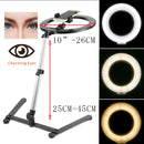 26CM Photography Lighting Phone Ringlight Tripod Stand Photo Led Selfie Remote Fill Ring Light Lamp Video Youtube Live COOK