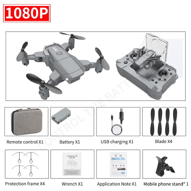 New mini KY905 drone 4K HD camera, GPS WIFI FPV vision foldable rc quadcopter professional drone