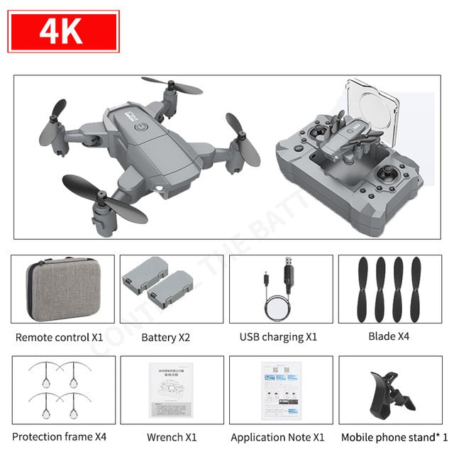 New mini KY905 drone 4K HD camera, GPS WIFI FPV vision foldable rc quadcopter professional drone