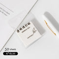 50 Sheets/Set Waterproof PET Transparent Memo Sticky Note Paper Daily To Do It Memo Pad School Office Supplies
