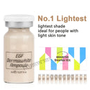 12 vials Korean Cosmetic Dermawhite BB Cream Glow Beginner Starter Kit Stayve Liquid Foundation For Skin Whitening Brightening