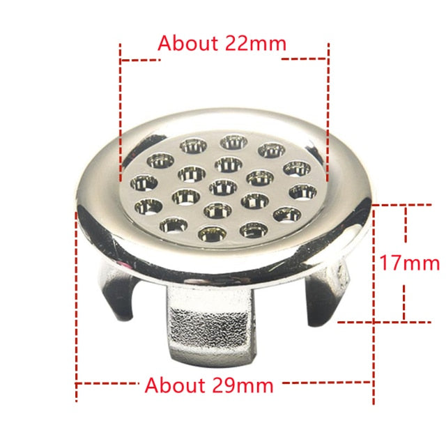 Bath Sink Round Ring Overflow Cover Spare Sink Basin Cap Plastic Tidy Trim Bathroom Ceramic Basin ceramic pots overflow ring