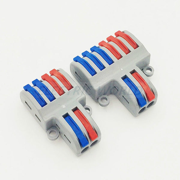 Wire connector SPL-42 Universal Compact Wiring Connection Lighting Push-in Conductor Terminal Block Mini Fast Cable Connector