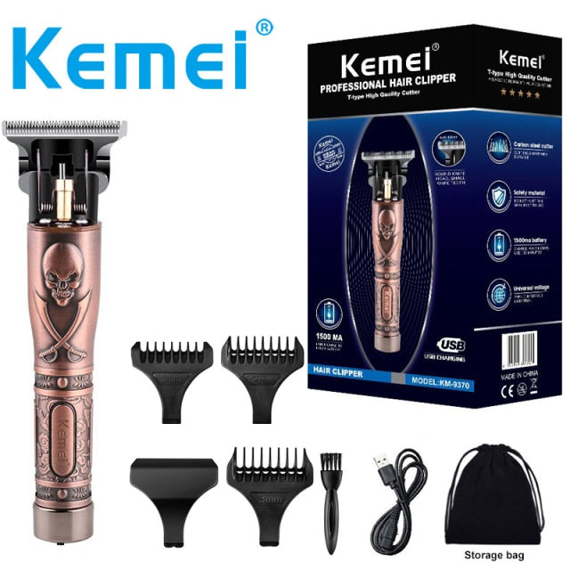 Kemei  Professional MenTrimmer Beard Electric Clipper Barbe Hair Cutting Machine Revised to Outliner Trimmer Hair Clippers Men