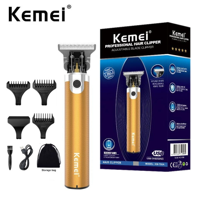 Kemei  Professional MenTrimmer Beard Electric Clipper Barbe Hair Cutting Machine Revised to Outliner Trimmer Hair Clippers Men