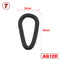 25 piece Carp Fishing Swivels Quick Change Stainless Steel for Carp Fishing Rig Fishing Accessories Terminal Tackle