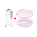 Baby Finger Toothbrush Silicon Toothbrush+Box Children Teeth Clear Soft Silicone Infant Tooth Brush Rubber Cleaning