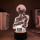 Anime Light Attack on Titan 4 Eren Yeager Home Decor USB Light Decoration Bedroom Motion Sensor Light led lamp Led Light Fixture