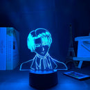 Anime Light Attack on Titan 4 Eren Yeager Home Decor USB Light Decoration Bedroom Motion Sensor Light led lamp Led Light Fixture