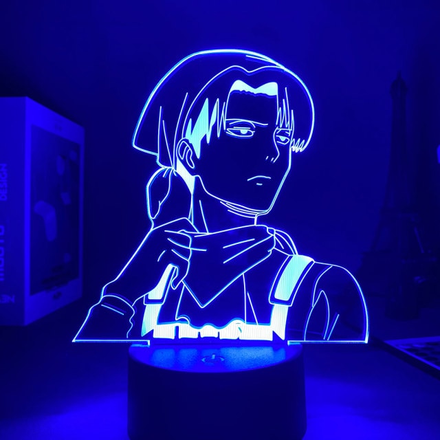 Anime Light Attack on Titan 4 Eren Yeager Home Decor USB Light Decoration Bedroom Motion Sensor Light led lamp Led Light Fixture