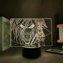 Anime Light Attack on Titan 4 Eren Yeager Home Decor USB Light Decoration Bedroom Motion Sensor Light led lamp Led Light Fixture