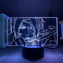 Anime Light Attack on Titan 4 Eren Yeager Home Decor USB Light Decoration Bedroom Motion Sensor Light led lamp Led Light Fixture