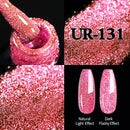 UR SUGAR Reflective Glitter Gel Nail Polish Shiny Nail Gel Semi Permanent Nail Art Varnishes For  Need Base Top Coat