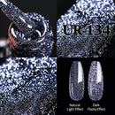 UR SUGAR Reflective Glitter Gel Nail Polish Shiny Nail Gel Semi Permanent Nail Art Varnishes For  Need Base Top Coat